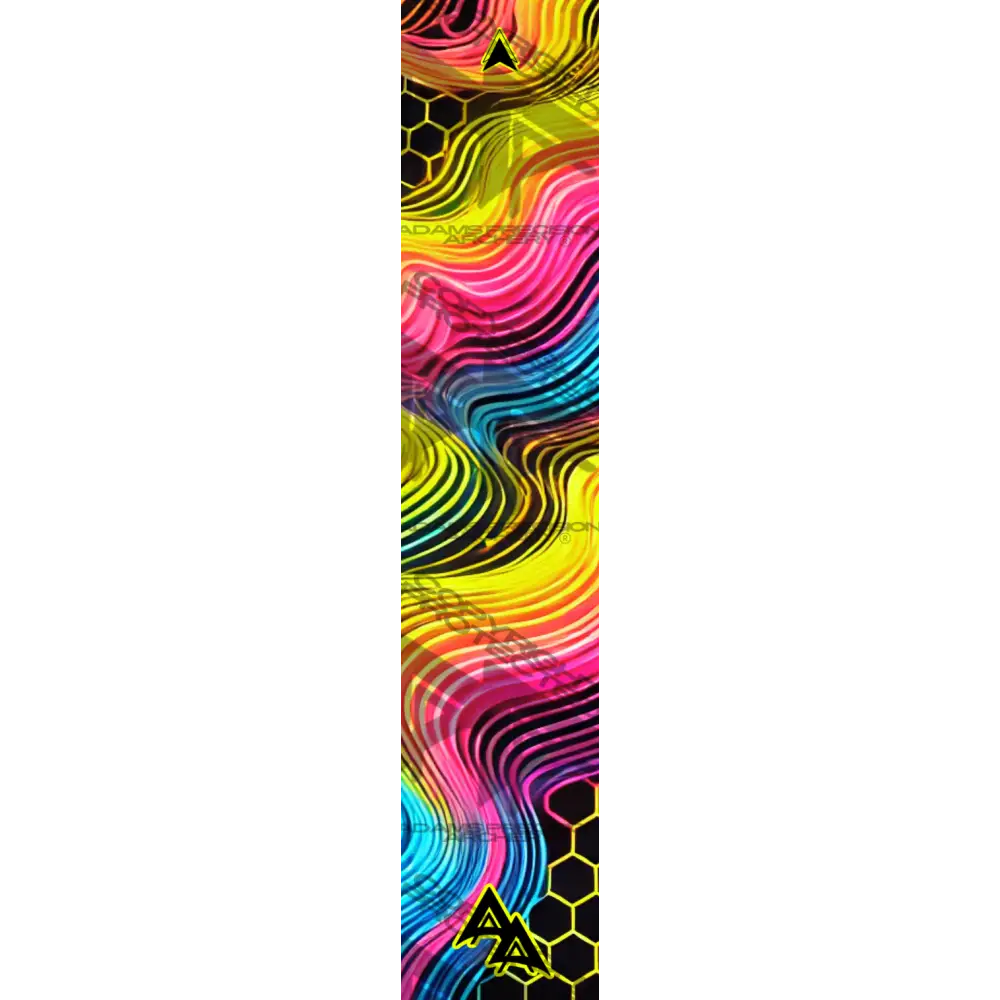 APA WAVE SERIES ARROW WRAPS - YELLOW