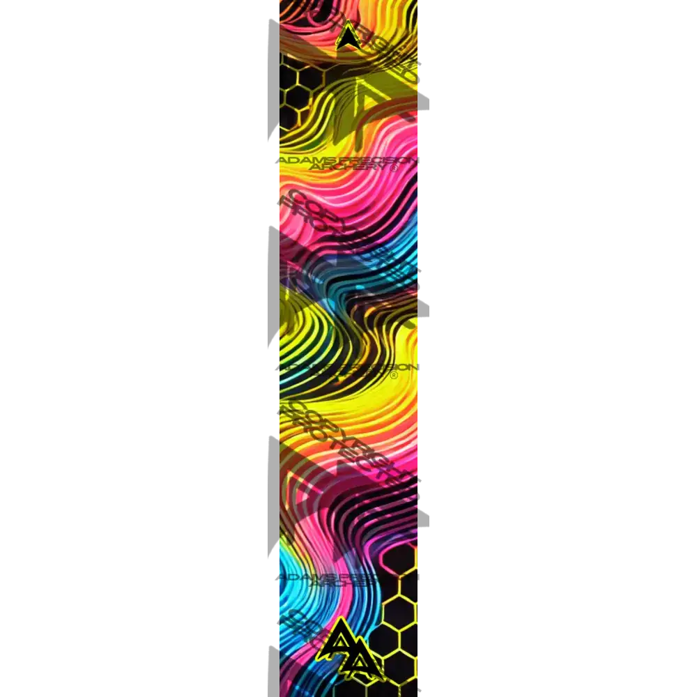 APA WAVE SERIES ARROW WRAPS - YELLOW