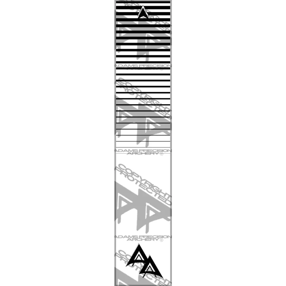 APA WHITE HORIZON LIGHT FALL SERIES ARROW WRAP MATTE (STANDARD) ARROW WRAPS