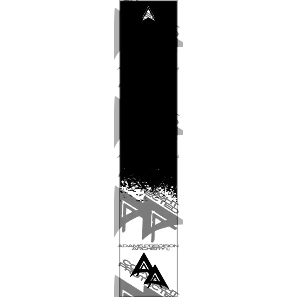 APA WHITE RIPPED SERIES ARROW WRAP MATTE (STANDARD) ARROW WRAPS