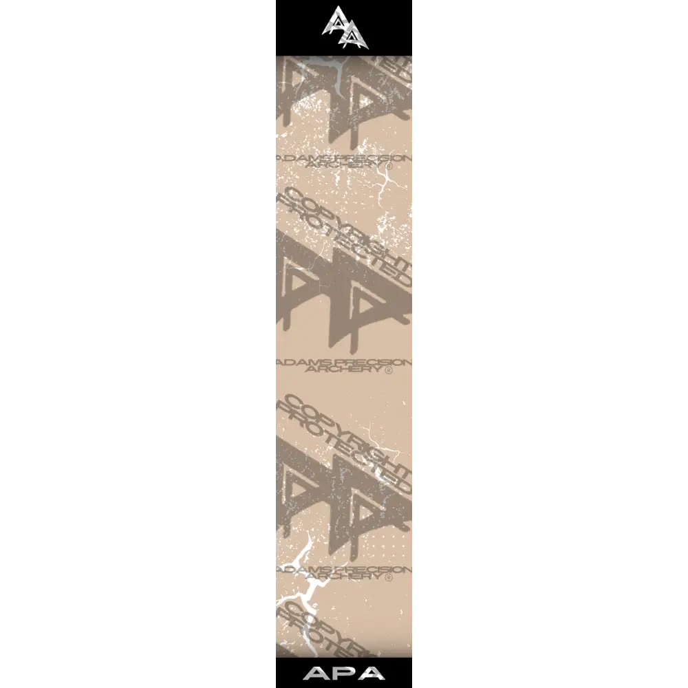 APA WHITE SHATTERED SERIES ARROW WRAP SAND