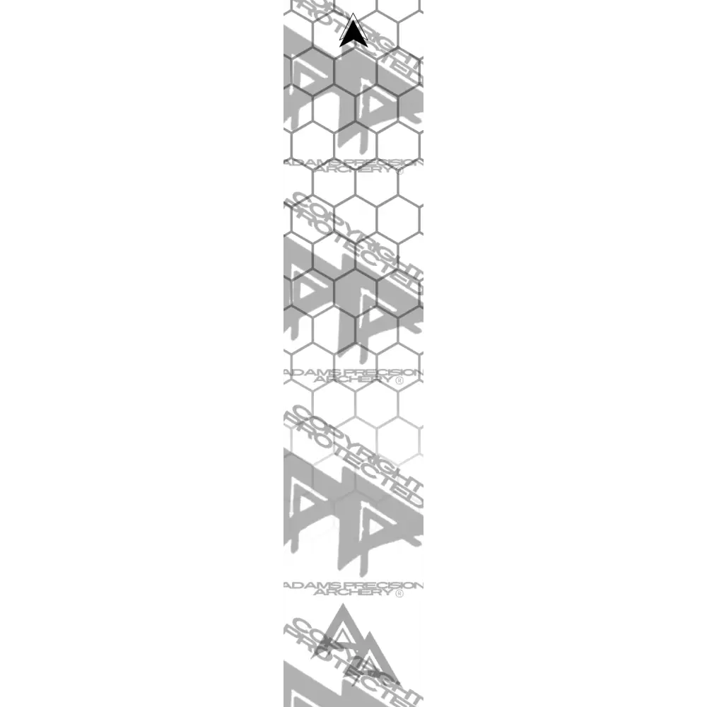 DISSOLVE HEX OUTLINE GREY CM SIZE:.95’’ X 5’’ OVERSTOCK