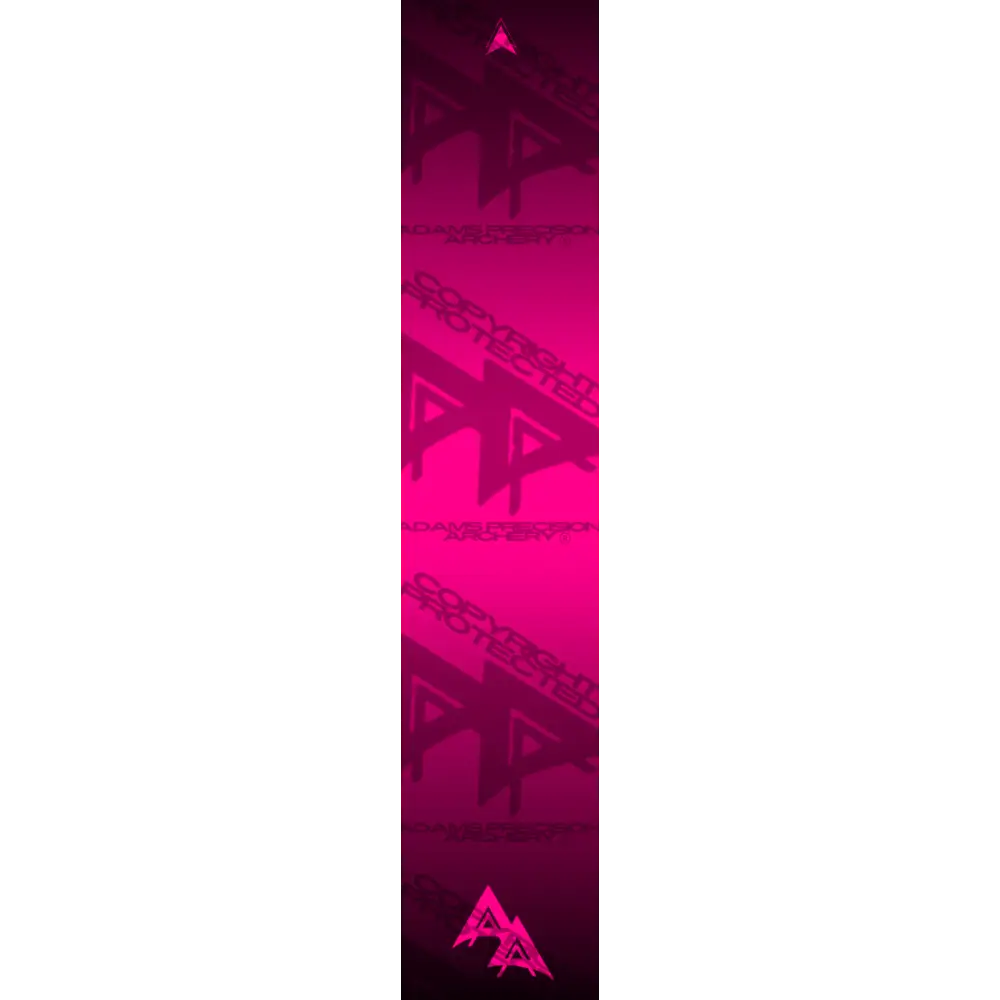 DISSOLVING COLOR 2.0 SERIES ARROW WRAPS - FLO PINK FLUORESCENT
