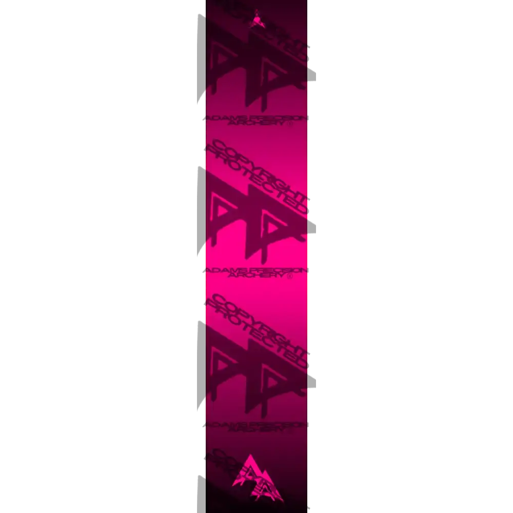 DISSOLVING COLOR 2.0 SERIES ARROW WRAPS - FLO PINK FLUORESCENT