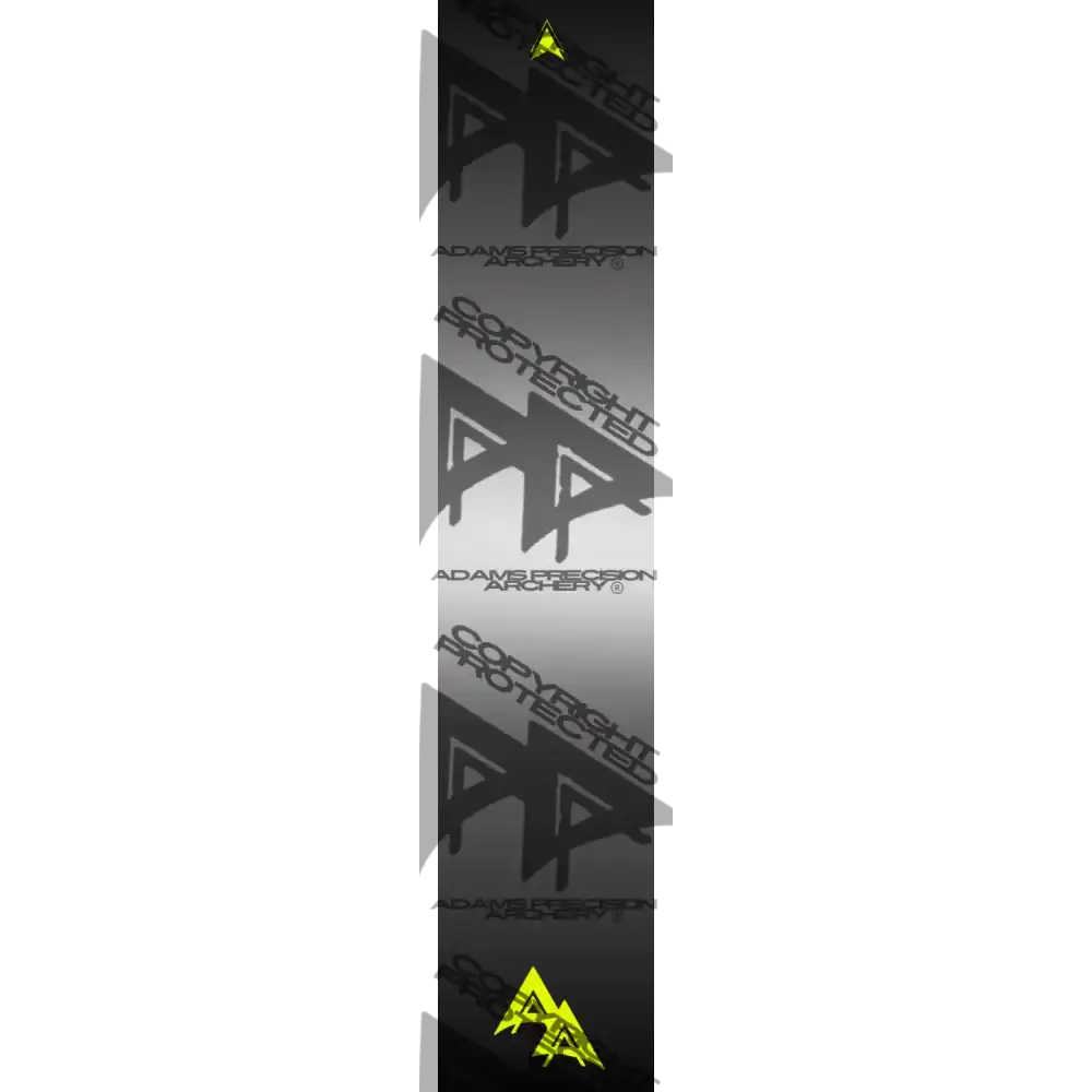 DISSOLVING LIGHT 2.0 SERIES ARROW WRAPS - YELLOW