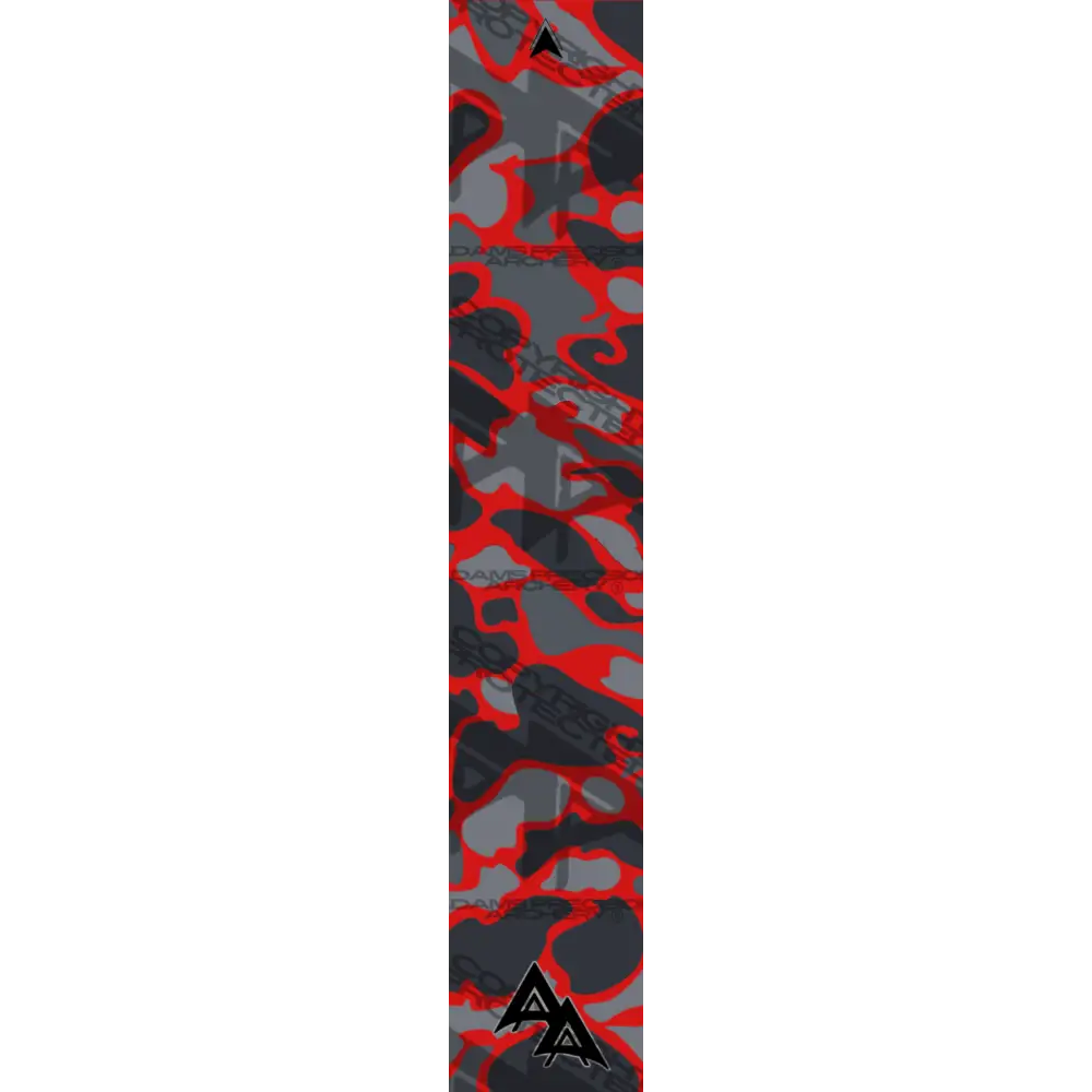 DUCK CAMO GREY/RED SIZE: 1.00’’ X 3’’ OVERSTOCK