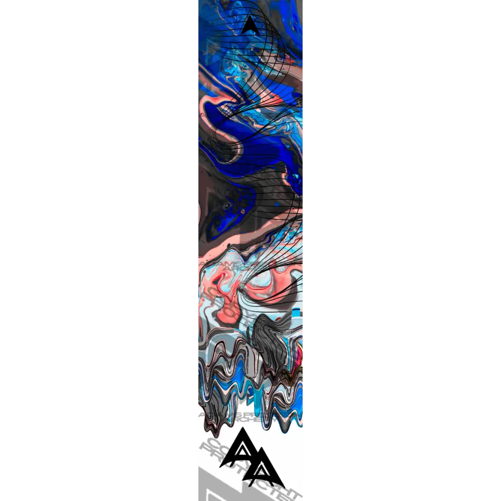 MELTING TOPO GREY RED SIZE: 1’’ X 5’’ OVERSTOCK