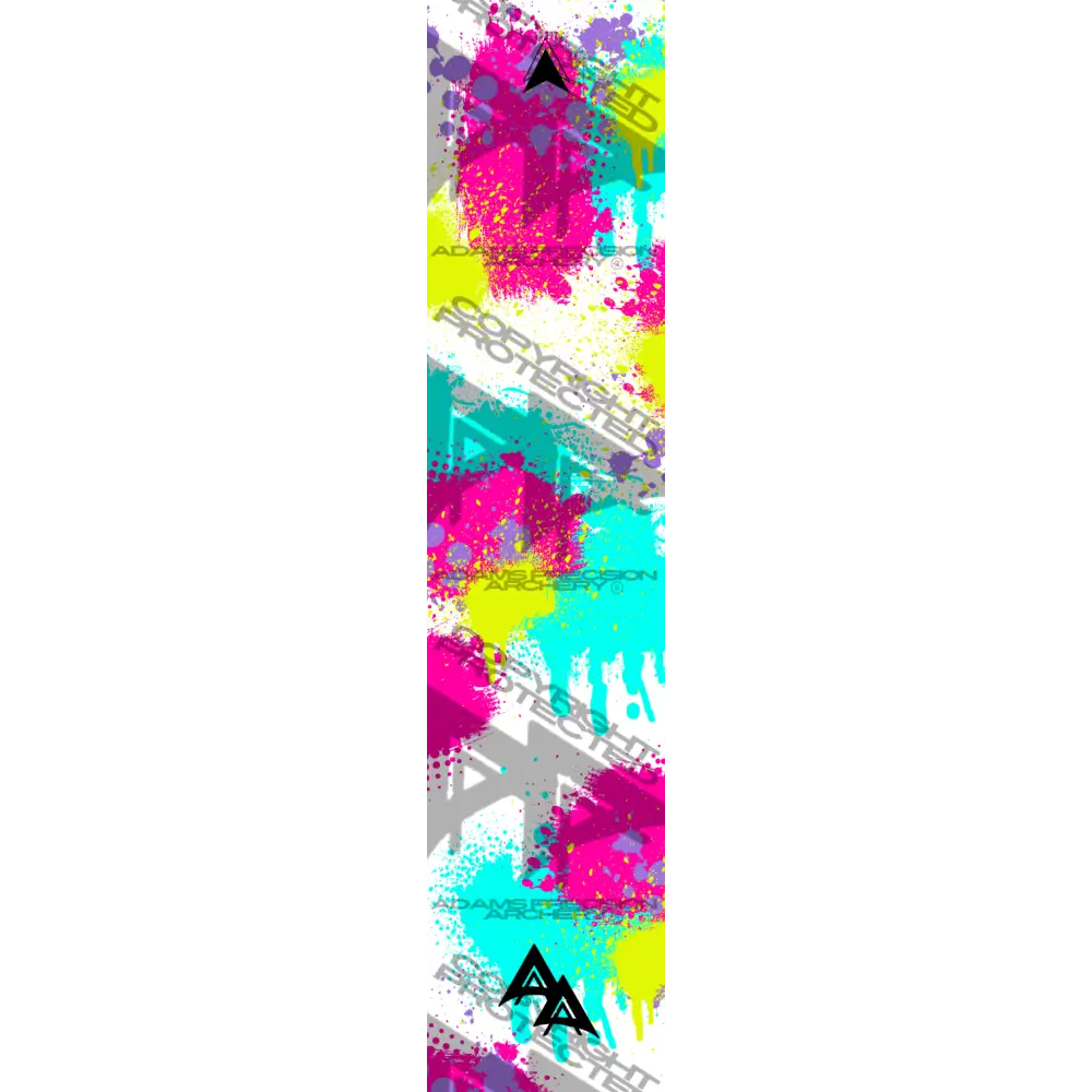 PAINT SPLATTER WHITE SIZE: 1’’ X 5’’ OVERSTOCK