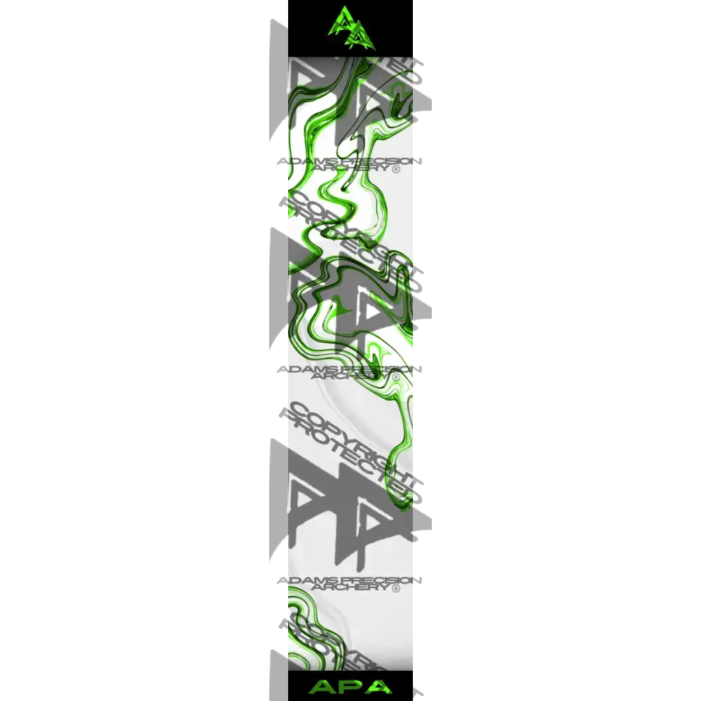SMOKE TOPO SERIES ARROW WRAPS - GREEN