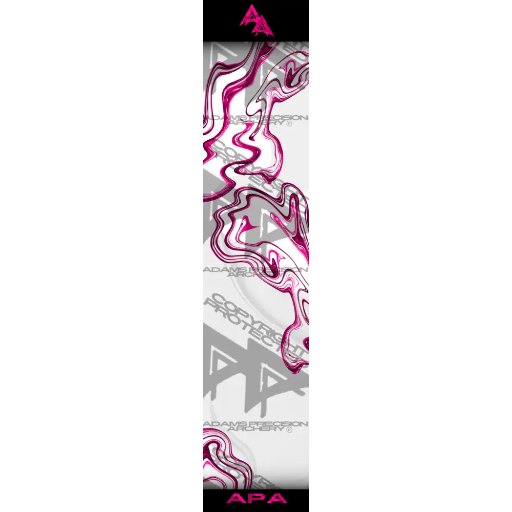 SMOKE TOPO SERIES ARROW WRAPS - PINK MATTE (STANDARD)
