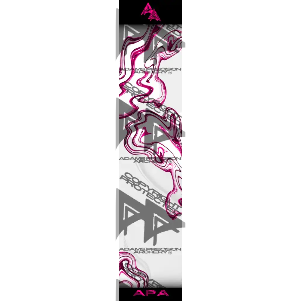 SMOKE TOPO SERIES ARROW WRAPS - PINK MATTE (STANDARD)