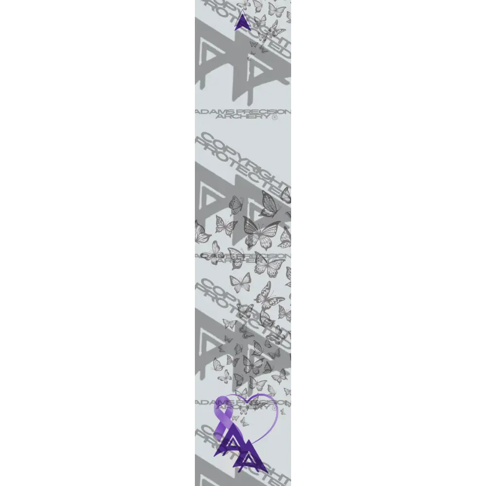 SUPPORT RIBBON CANCERS SERIES ARROW WRAPS MATTE (STANDARD) All SERIES