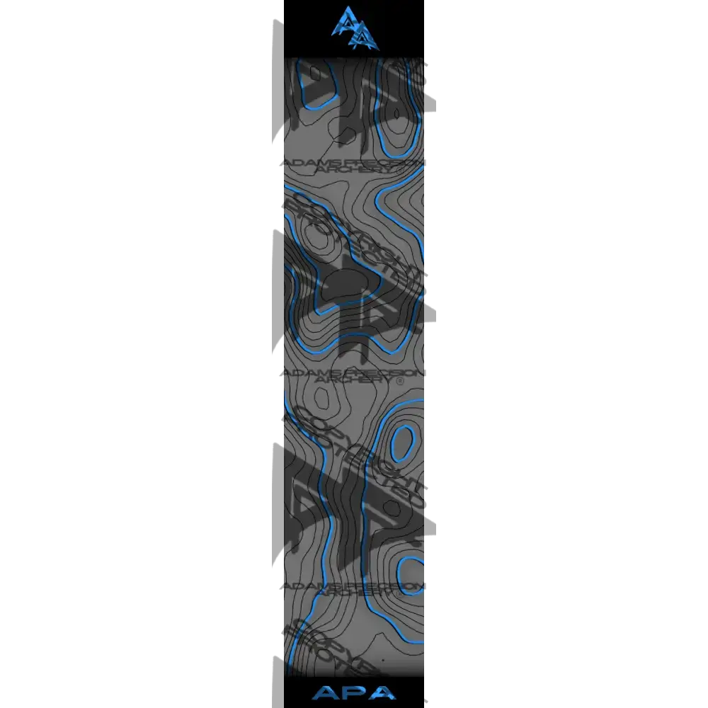 TOPO 2.0 SERIES ARROW WRAPS - GREY | LIGHT BLUE MATTE (STANDARD)