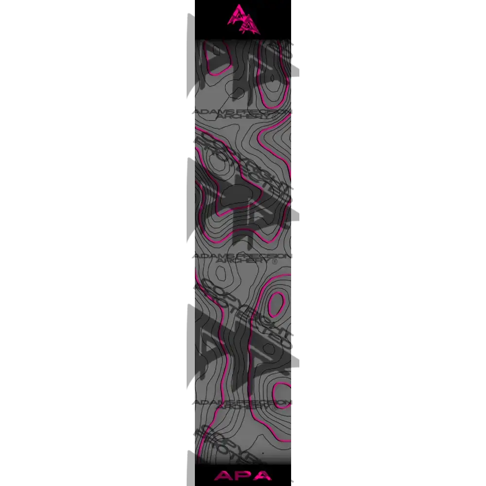 TOPO 2.0 SERIES ARROW WRAPS - GREY | PINK MATTE (STANDARD)