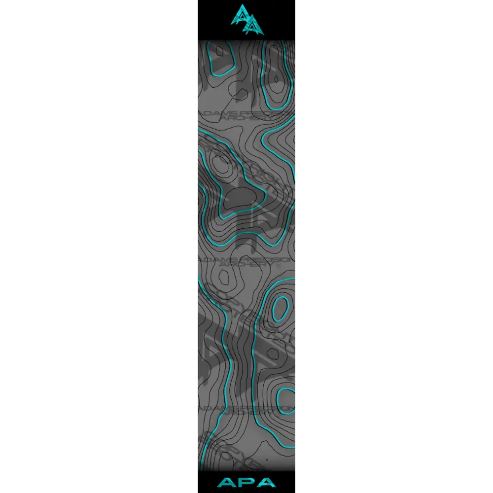 TOPO 2.0 SERIES ARROW WRAPS - GREY | TEAL MATTE (STANDARD)