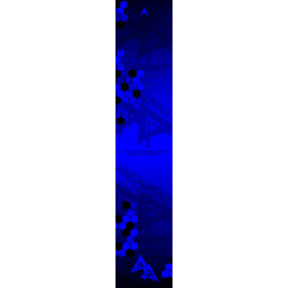 VANISHING HEX 2.0 SERIES ARROW WRAPS - BLUE MATTE (STANDARD)