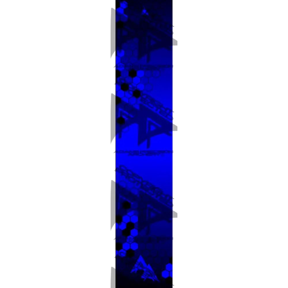 VANISHING HEX 2.0 SERIES ARROW WRAPS - BLUE MATTE (STANDARD)