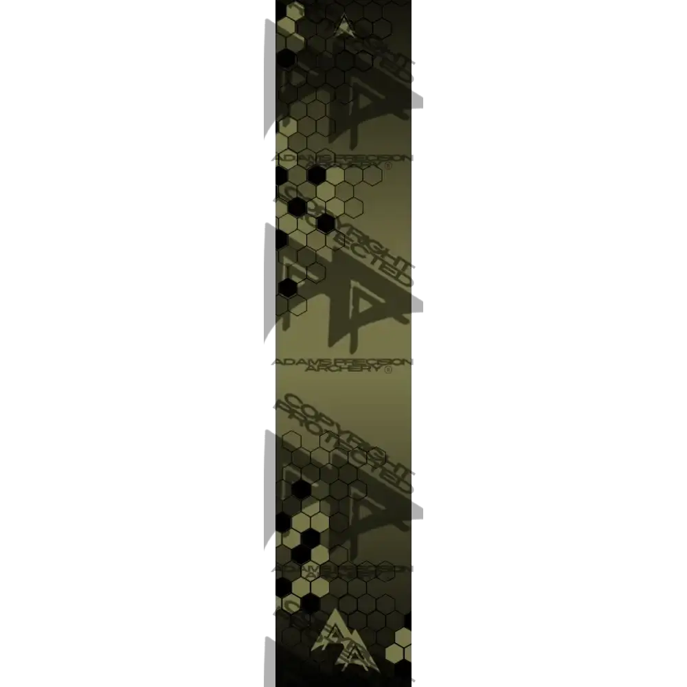 VANISHING HEX 2.0 SERIES ARROW WRAPS - OD GREEN MATTE (STANDARD)