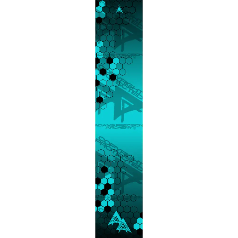 VANISHING HEX 2.0 SERIES ARROW WRAPS - TEAL MATTE (STANDARD)