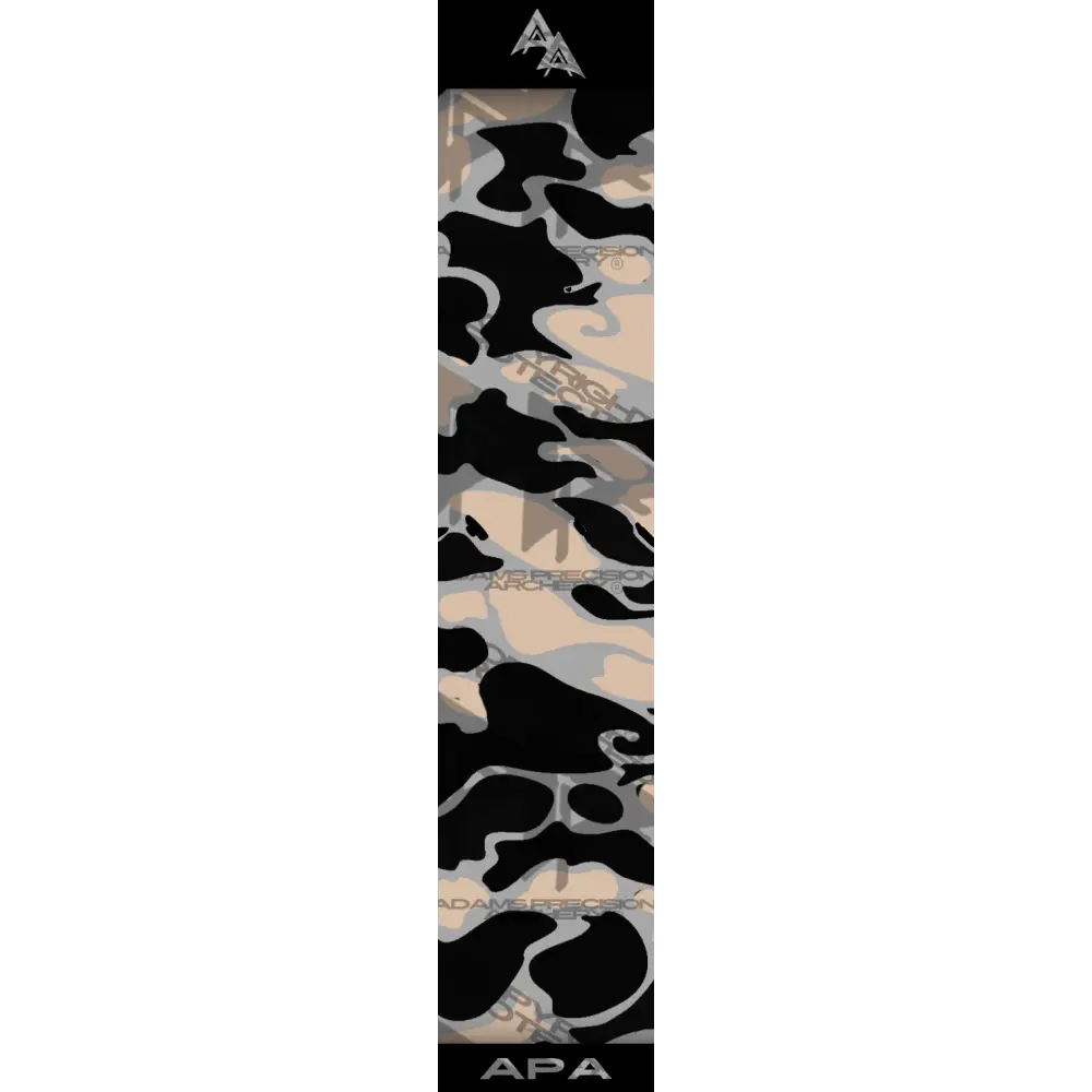 VINTAGE DUCK CAMO SERIES ARROW WRAPS - BLACK/SAND MATTE (STANDARD)