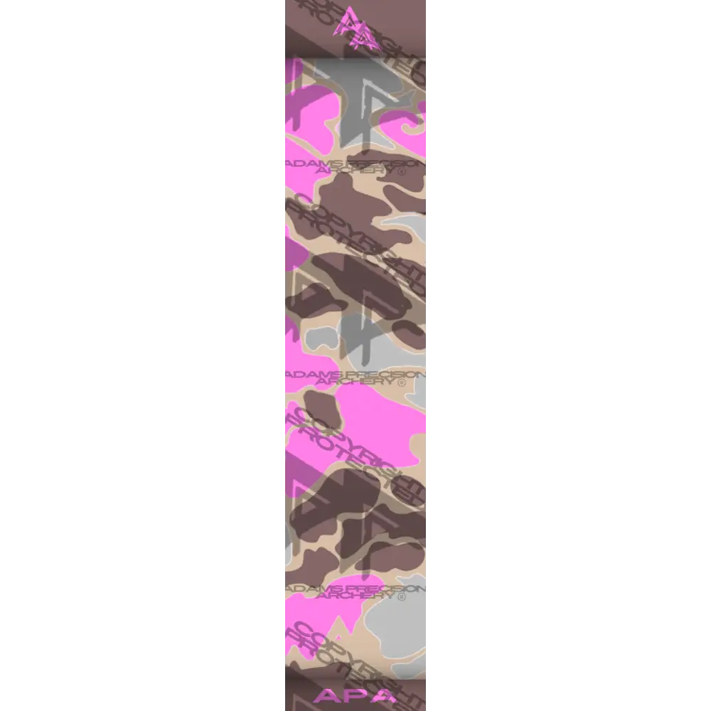 VINTAGE DUCK CAMO SERIES ARROW WRAPS - BUBBLE GUM SAND MATTE (STANDARD)