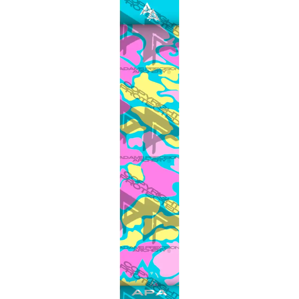VINTAGE DUCK CAMO SERIES ARROW WRAPS - COTTON CANDY MATTE (STANDARD)