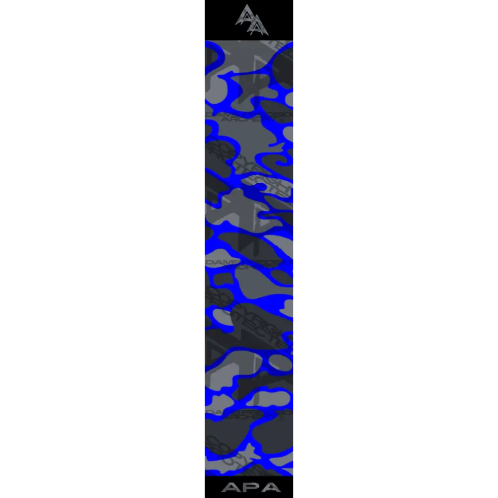 VINTAGE DUCK CAMO SERIES ARROW WRAPS - GREY/BLUE