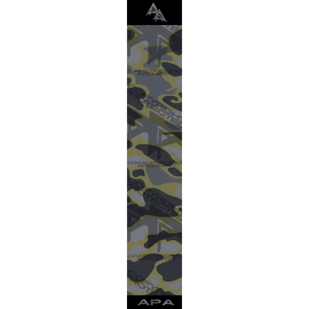 VINTAGE DUCK CAMO SERIES ARROW WRAPS - GREY/OD GREEN MATTE (STANDARD)