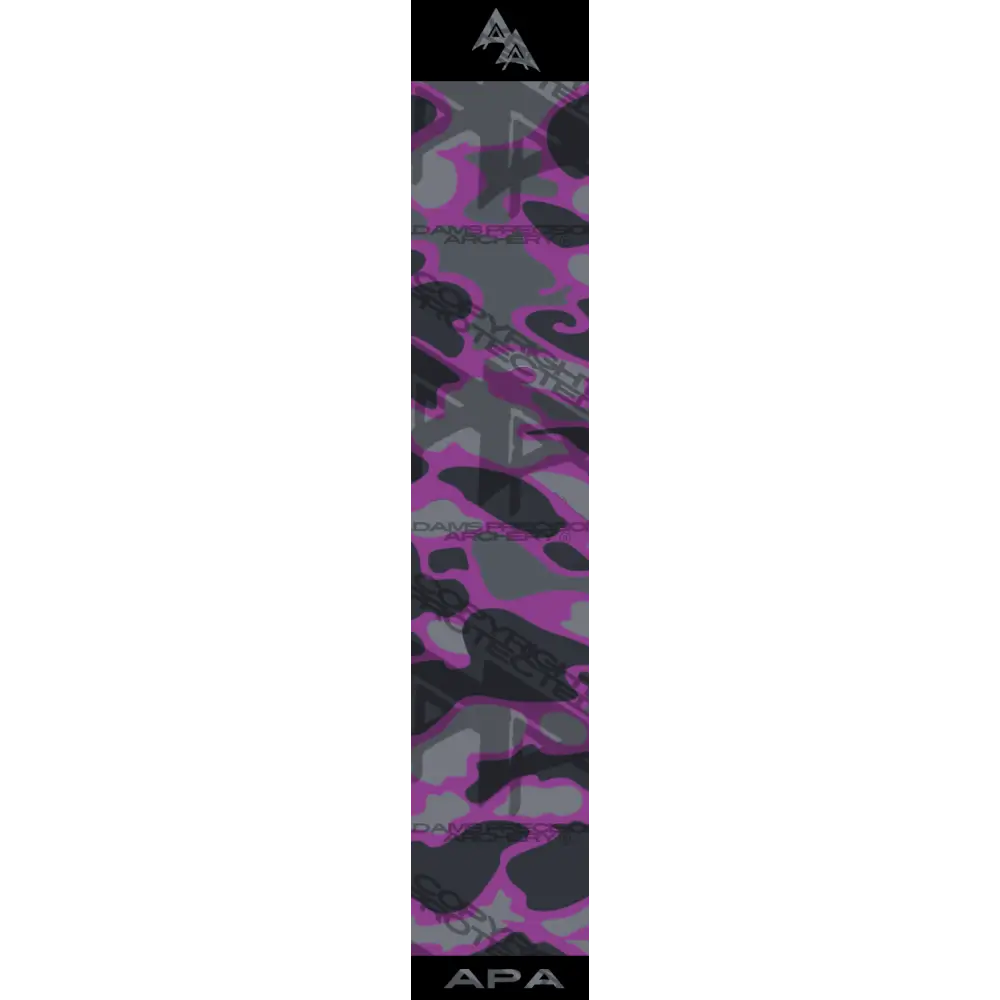 VINTAGE DUCK CAMO SERIES ARROW WRAPS - GREY/PURPLE