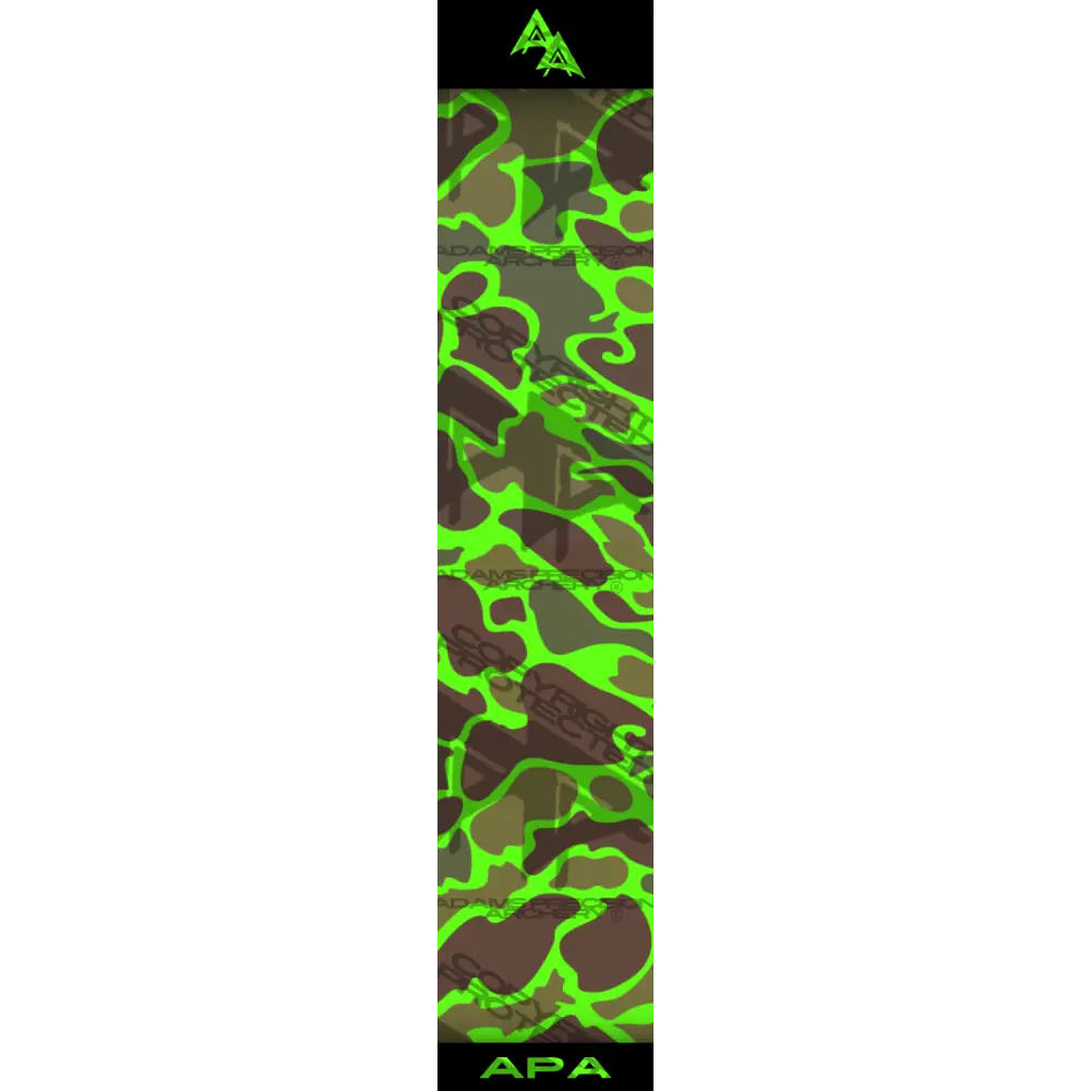VINTAGE DUCK CAMO SERIES ARROW WRAPS - TRADITIONAL/GREEN MATTE (STANDARD)