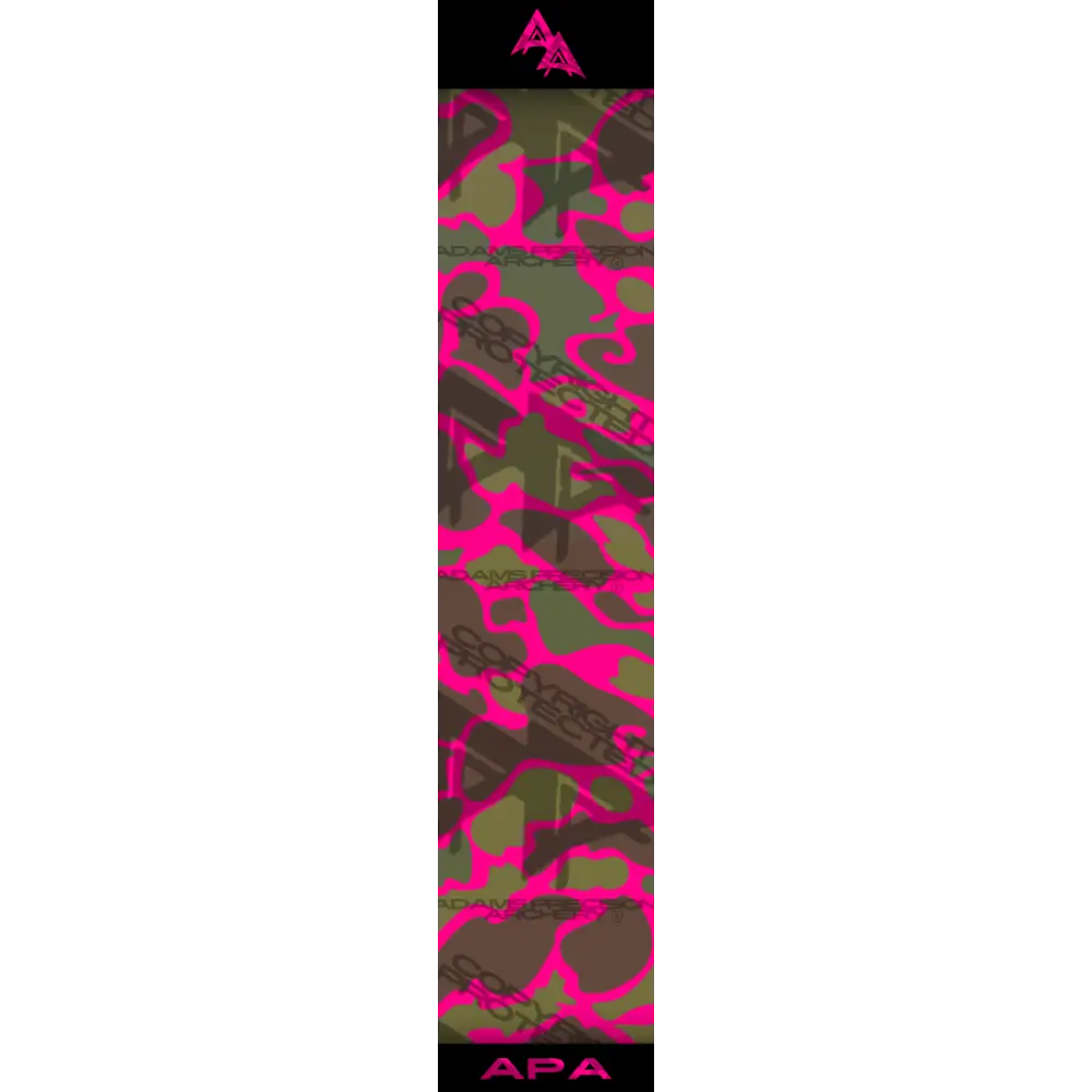VINTAGE DUCK CAMO SERIES ARROW WRAPS - TRADITIONAL/PINK MATTE (STANDARD)