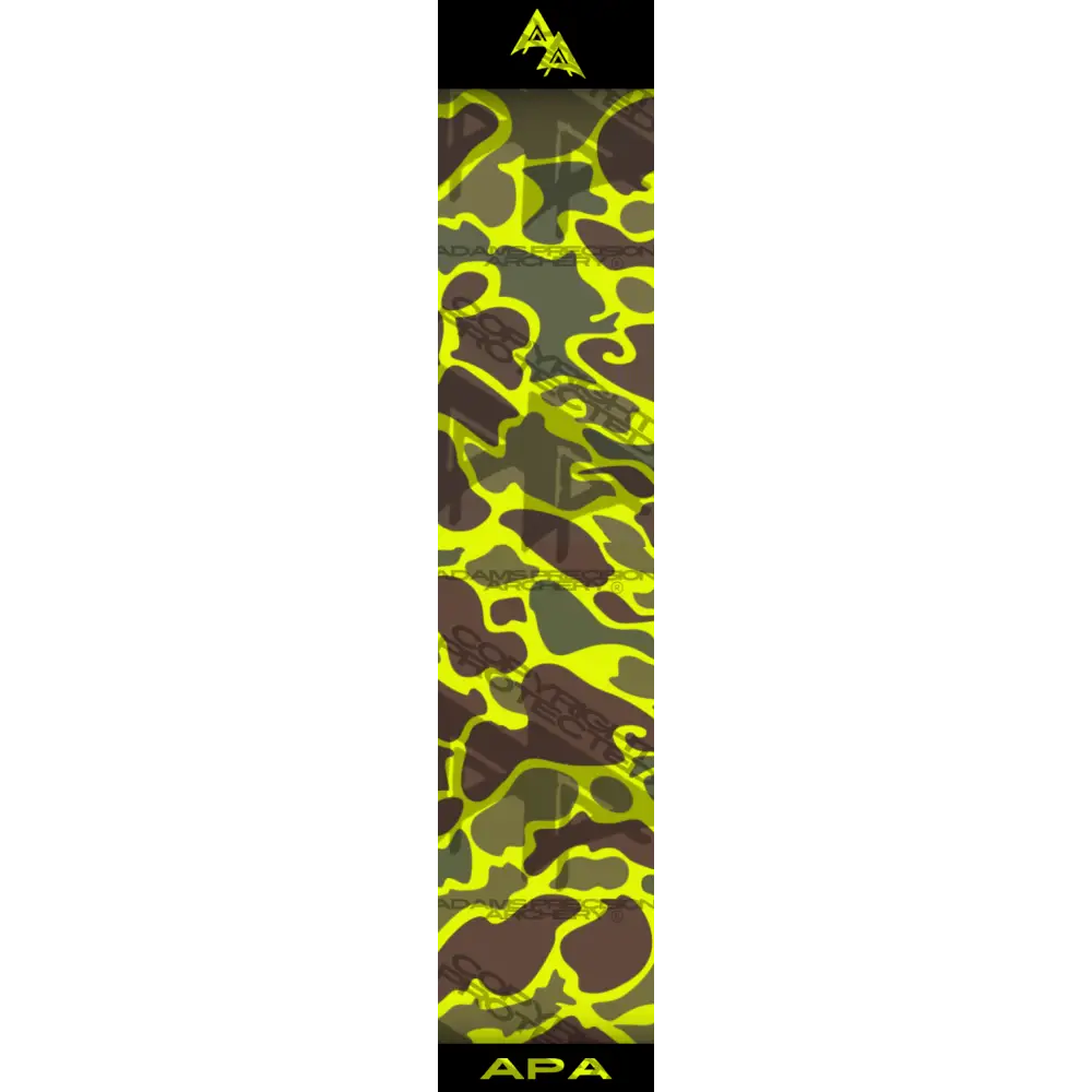 VINTAGE DUCK CAMO SERIES ARROW WRAPS - TRADITIONAL/YELLOW