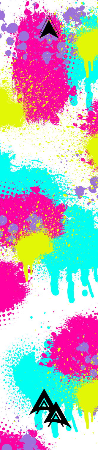 PAINT SPLATTER WHITE SIZE:  1