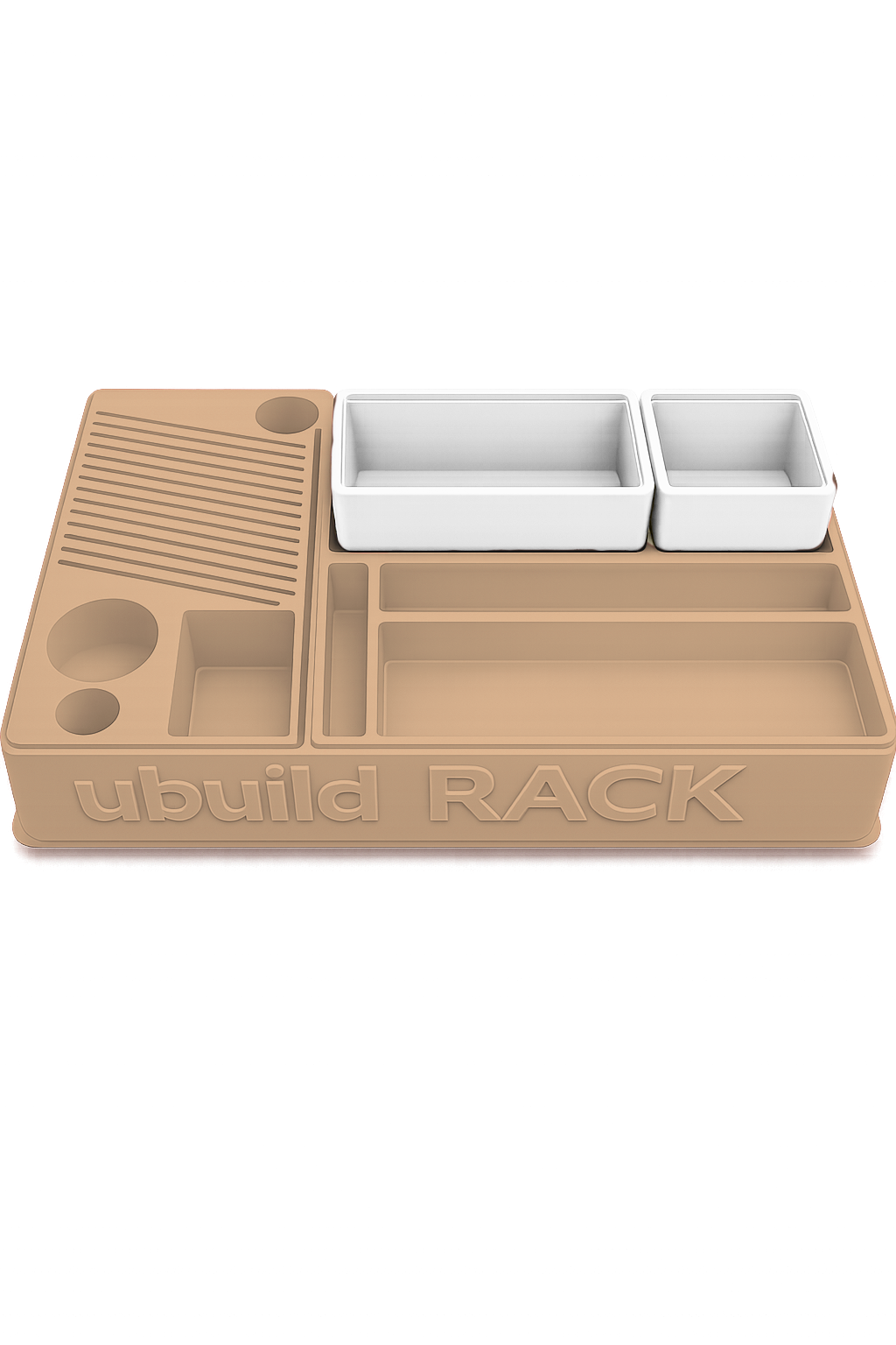 ubuildRack™ Fletching Station | Workflow Modular System