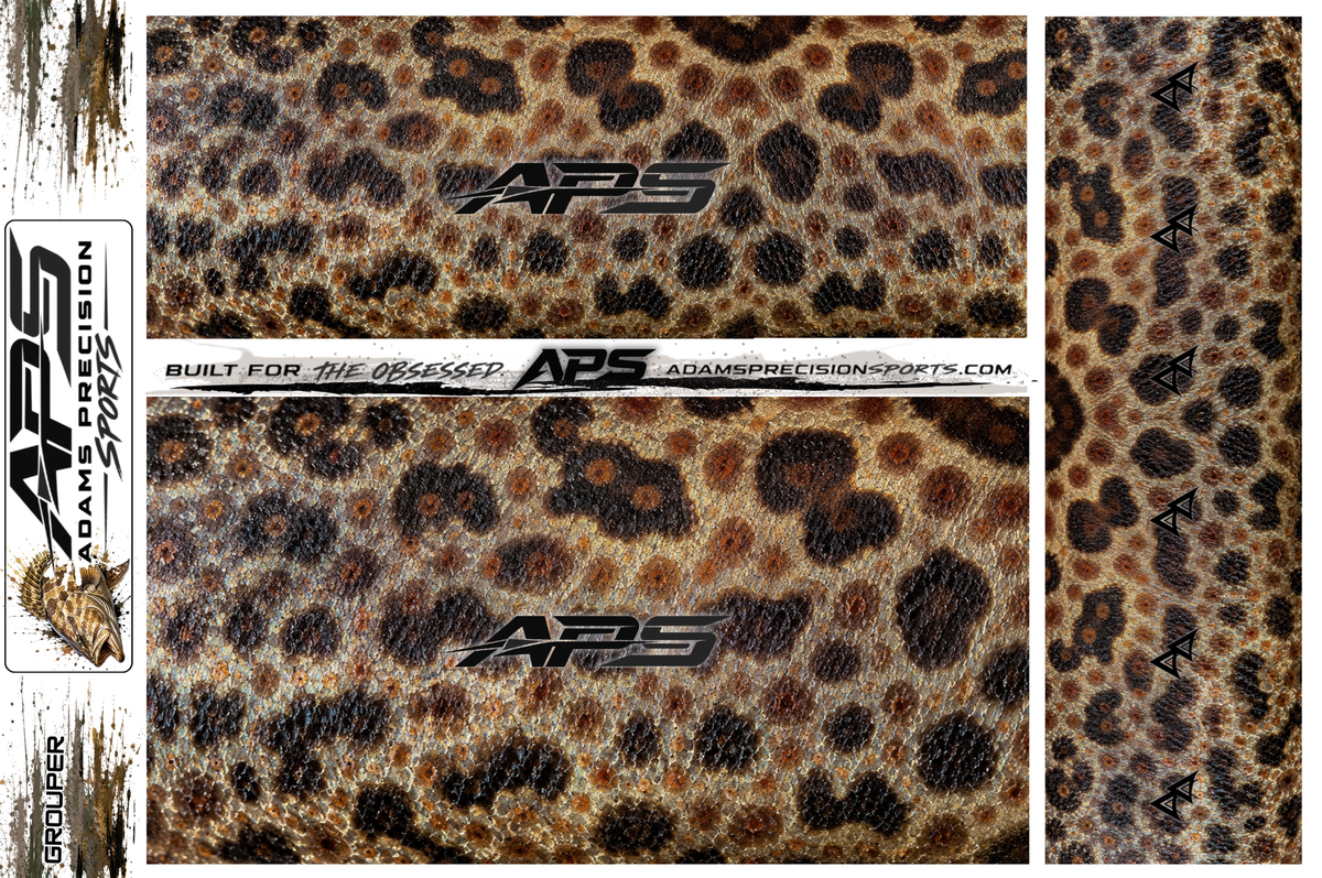 AP Sports Rod Wrap Pack - GROUPER