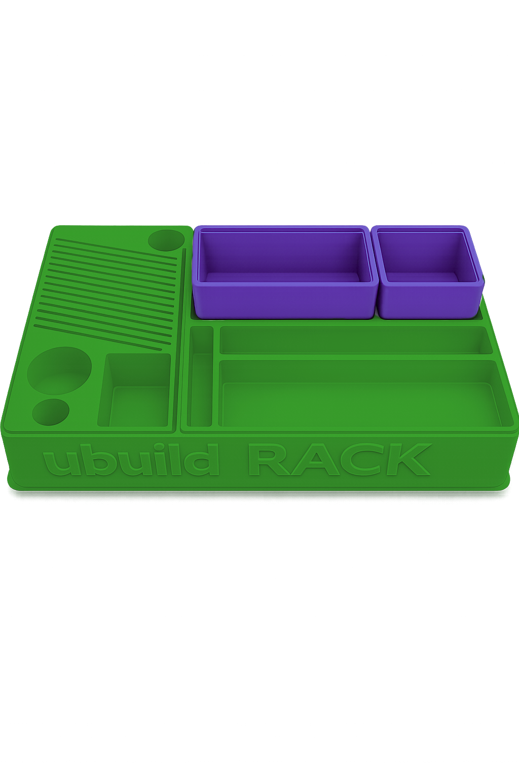 ubuildRack™ Fletching Station | Workflow Modular System