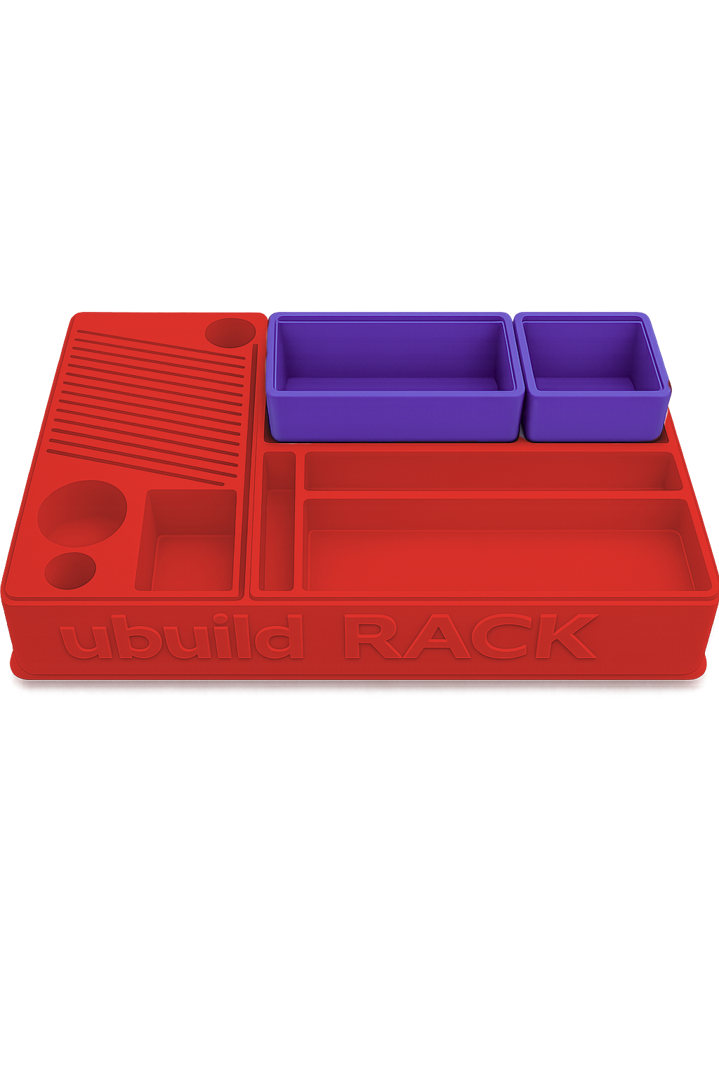 ubuildRack™ Fletching Station | Workflow Modular System