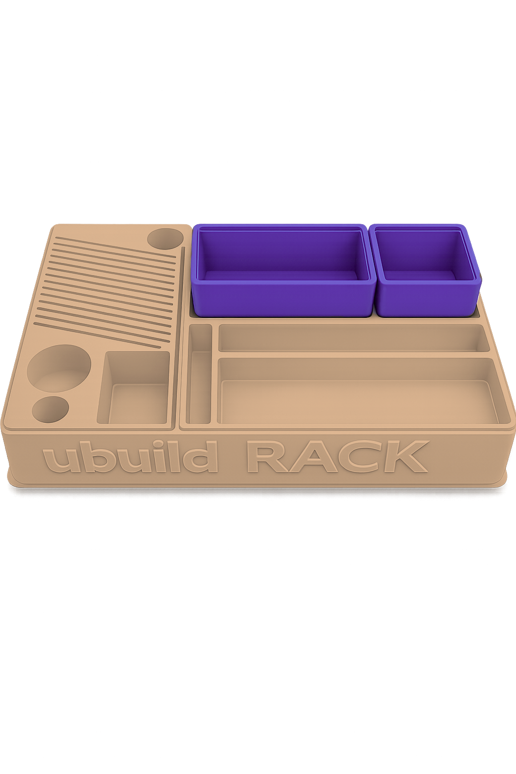 ubuildRack™ Fletching Station | Workflow Modular System