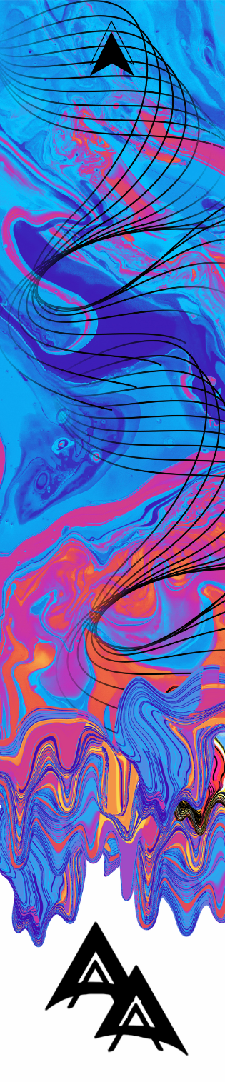 MELTING TOPO BLUE SIZE:  1