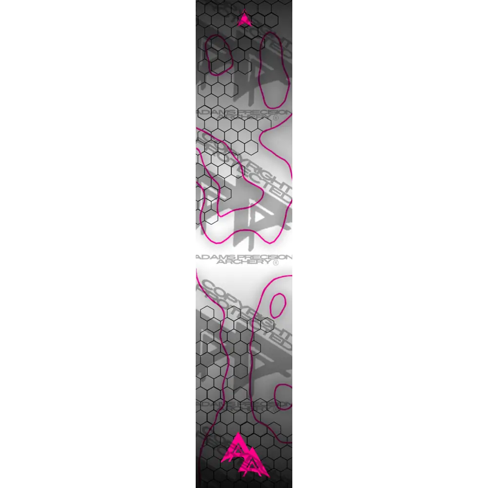2.0 COMBO SERIES ARROW WRAPS - WHITE | PINK – ADAMS PRECISION ARCHERY