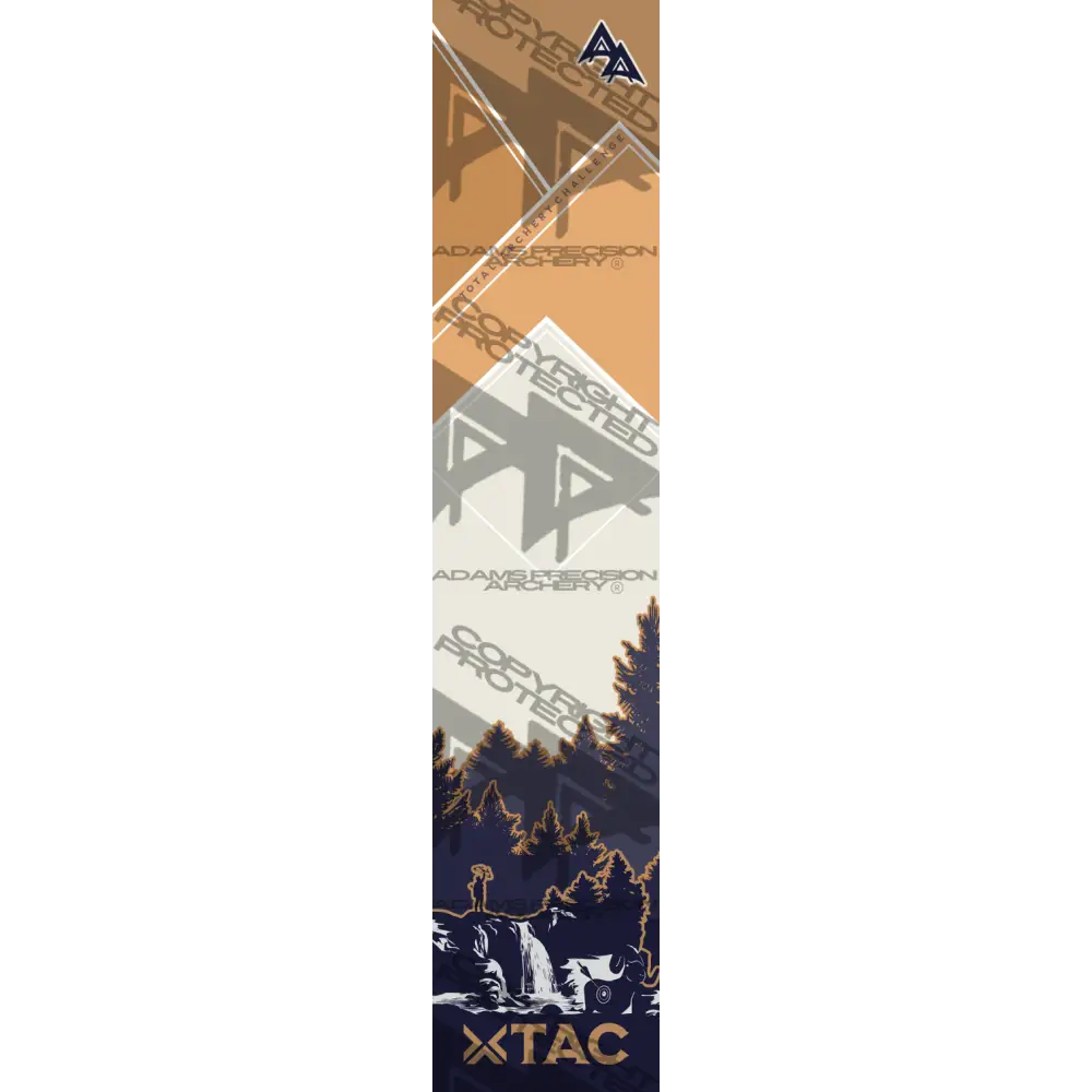 2025 TAC TOUR TOUR WRAP MATTE (STANDARD) / 1’’X5’’