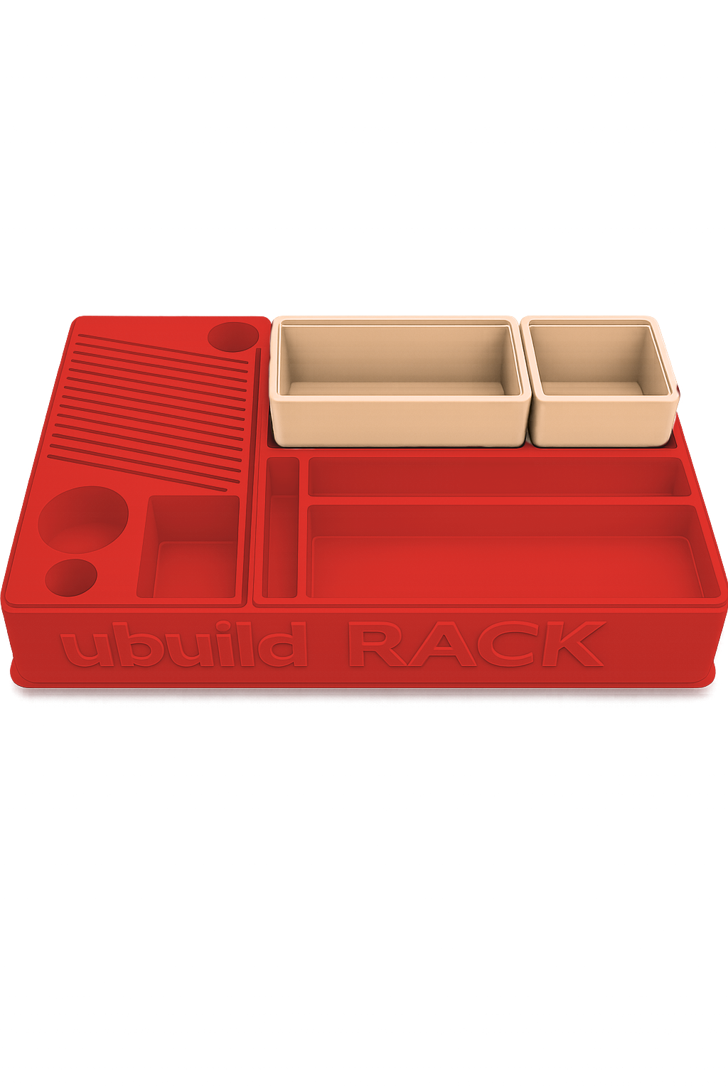 ubuildRack™ Fletching Station | Workflow Modular System