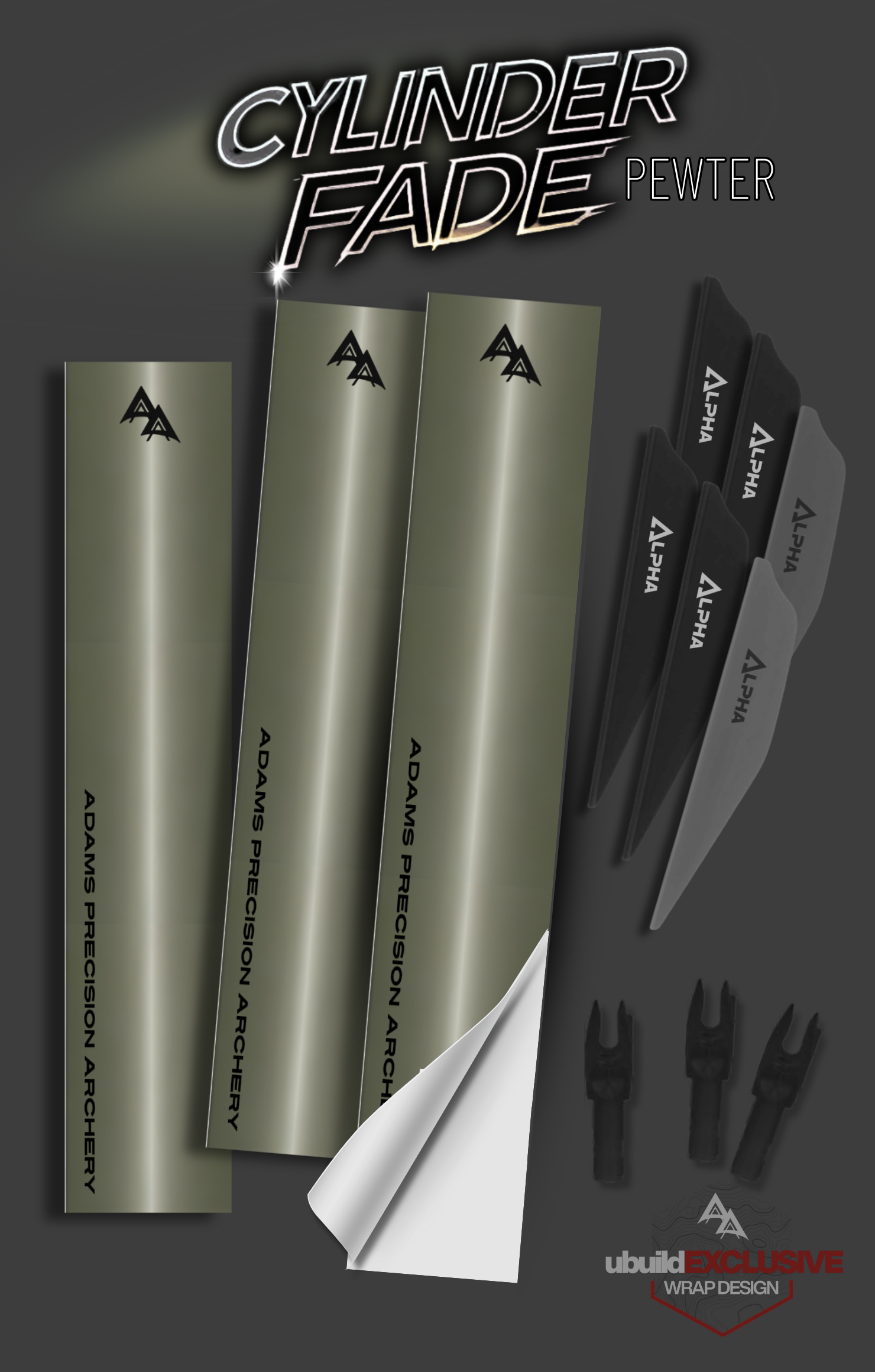 CYLINDER FADE ubuild™ KIT - PEWTER