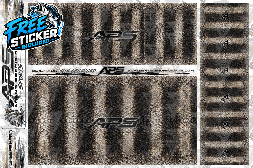 AP Sports Rod Wrap Pack - SHEEPSHEAD