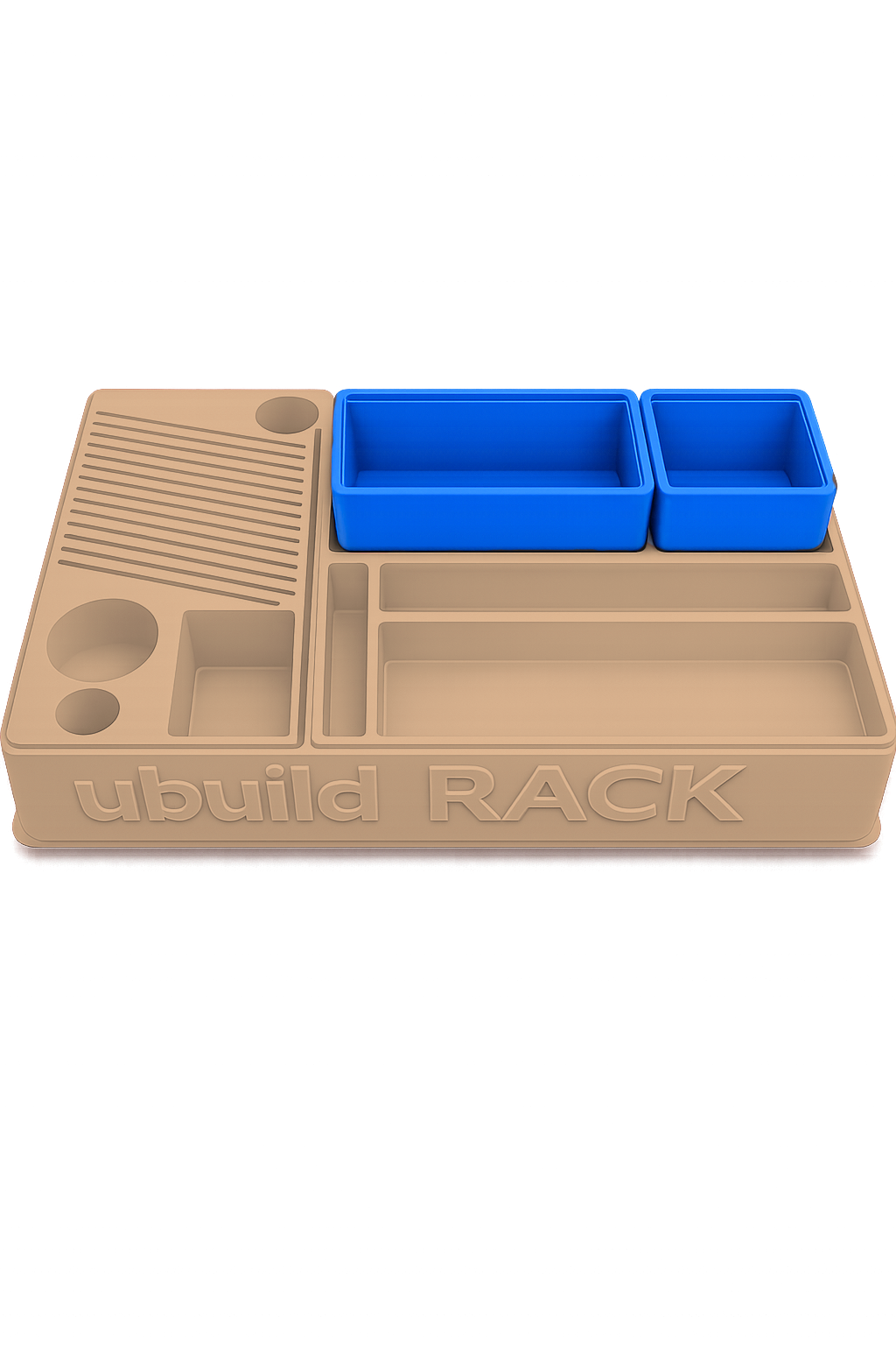 ubuildRack™ Fletching Station | Workflow Modular System