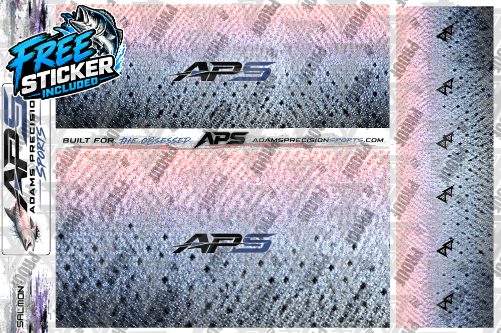 AP Sports Rod Wrap Pack - SALMON