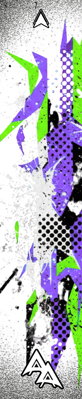 APA PATTERNS SERIES ARROW WRAPS - AI GEN PURPLE | GREEN TWO UBUILD KIT™