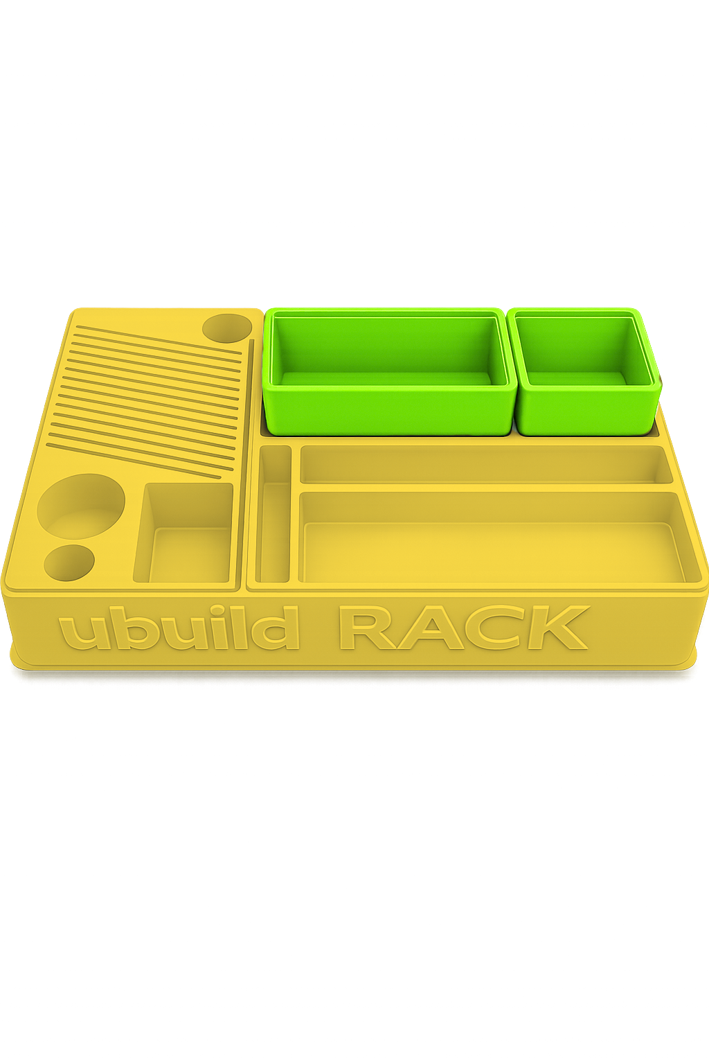 ubuildRack™ Fletching Station | Workflow Modular System