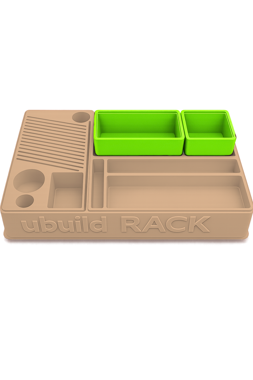 ubuildRack™ Fletching Station | Workflow Modular System