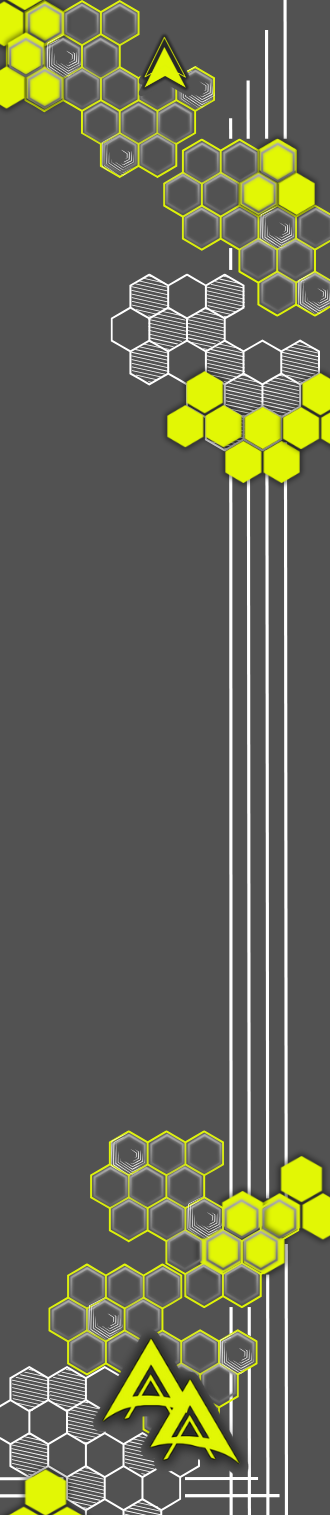 HONEYCOMB HEX YELLOW SIZE:  1